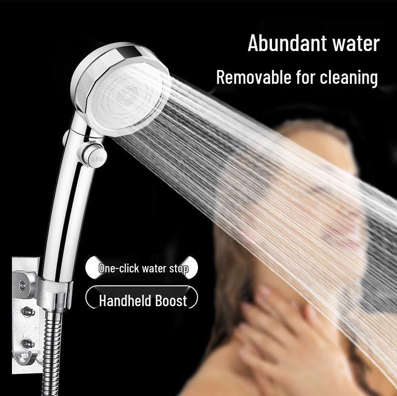 Ciśnieniowy Zestaw Prysznicowy Deszczowy Jednogłowicowy z Baterią i Podgrzewaczem Wody