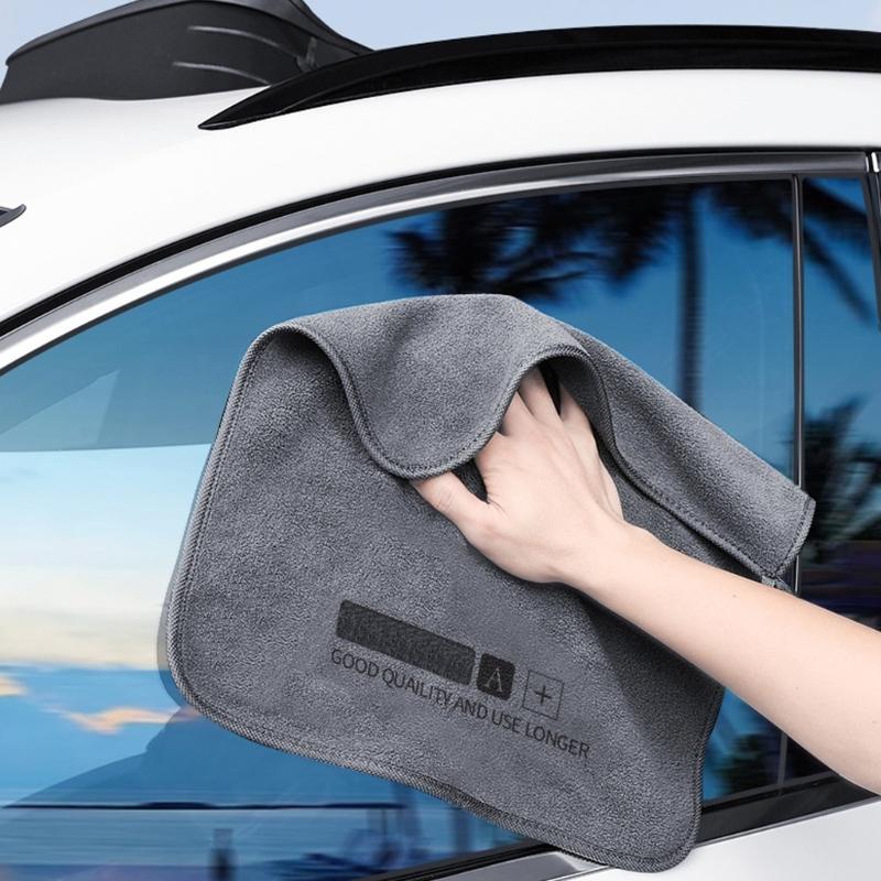 Portable Detailing Wash Towel Strong Water Absorption Soft Washing Cloth Car Wash Microfiber Towel Cleaning Drying Cloth