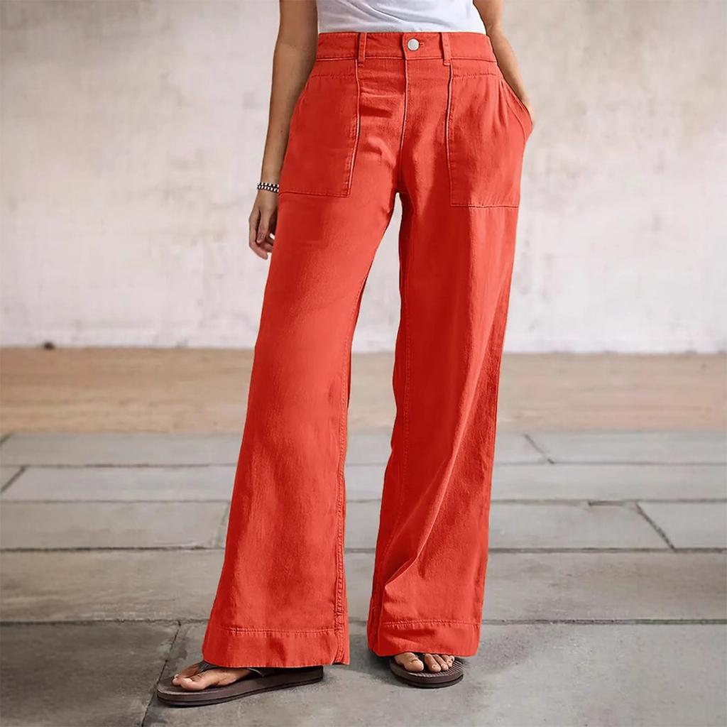 Women's Jeans Casual Fashion Trend Straight Tube Micro Flared Casual Jeans