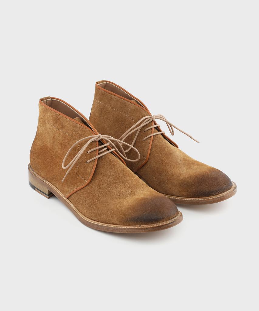 Awesomebee [Awsb] Jacob Leather Sole Boots Asb417Yb