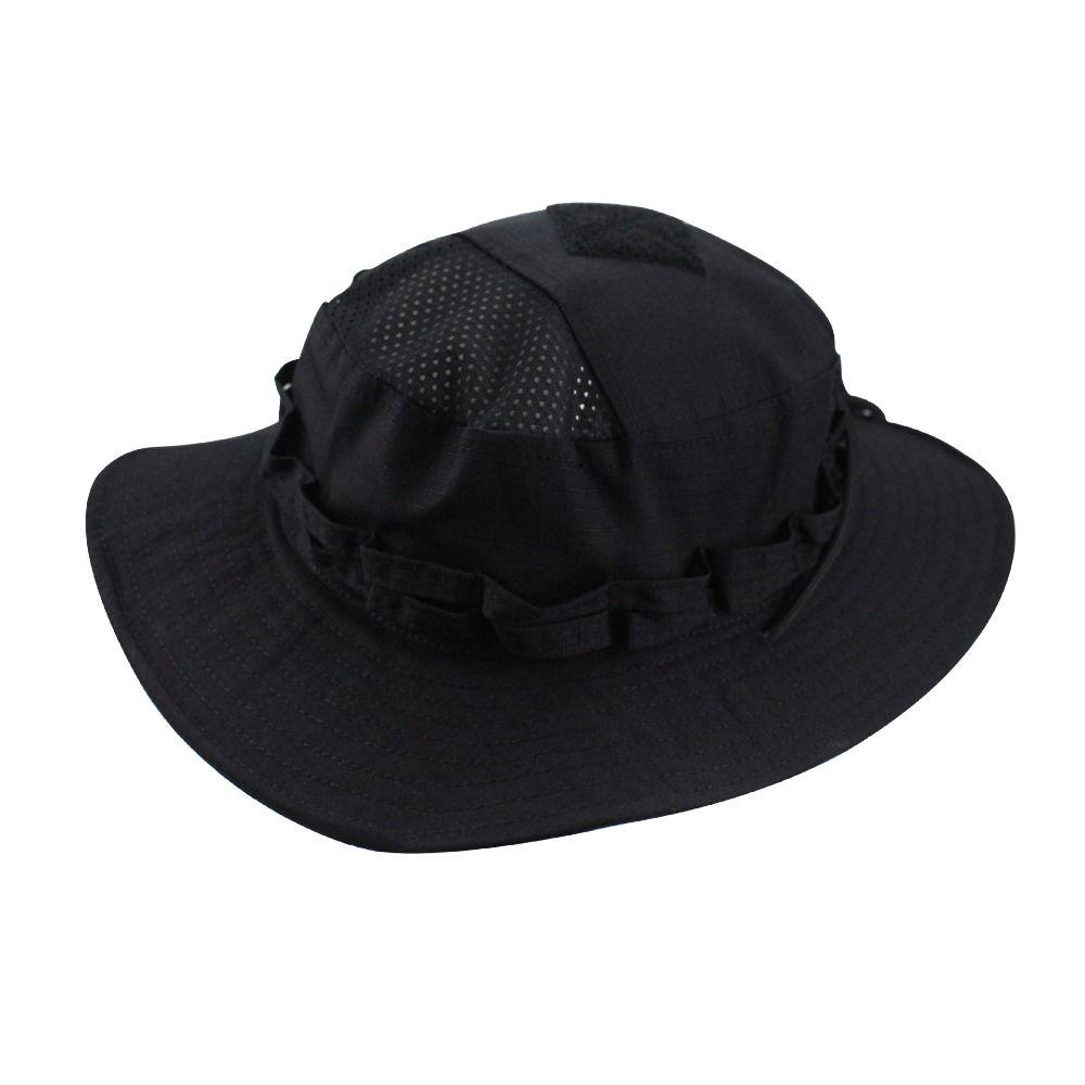 Breathable Bucket Benny Hats Large Brim Multicam Fishing Sun Cap Fisherman Hat Fishing
