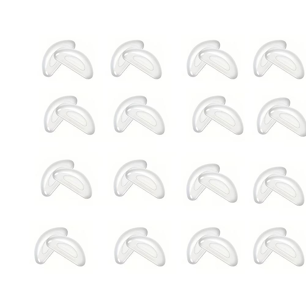 Anti-Rutsch Brillen Nasenpads Silikon Unsichtbare Brillen Luftpolster Nasenpads Transparent Weich Selbstklebend Nasenhalter