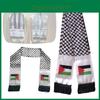 Durable Palestinian Flag Scarf 14*130cm Dimensions Suitable For All Occasions