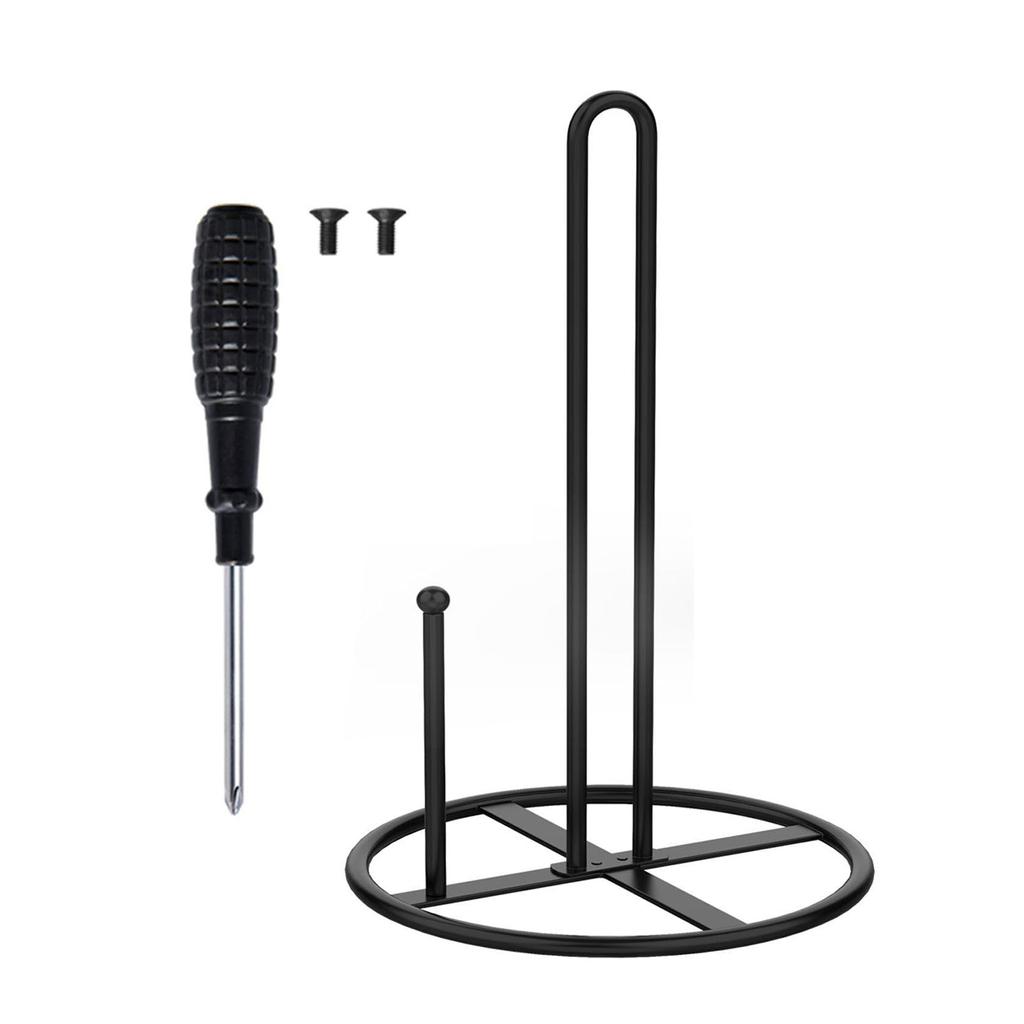 Stylish Countertop Paper Towel Rack Functional Countertop Paper Towel Rack Tissue Organizer Paper Roll Dispenser