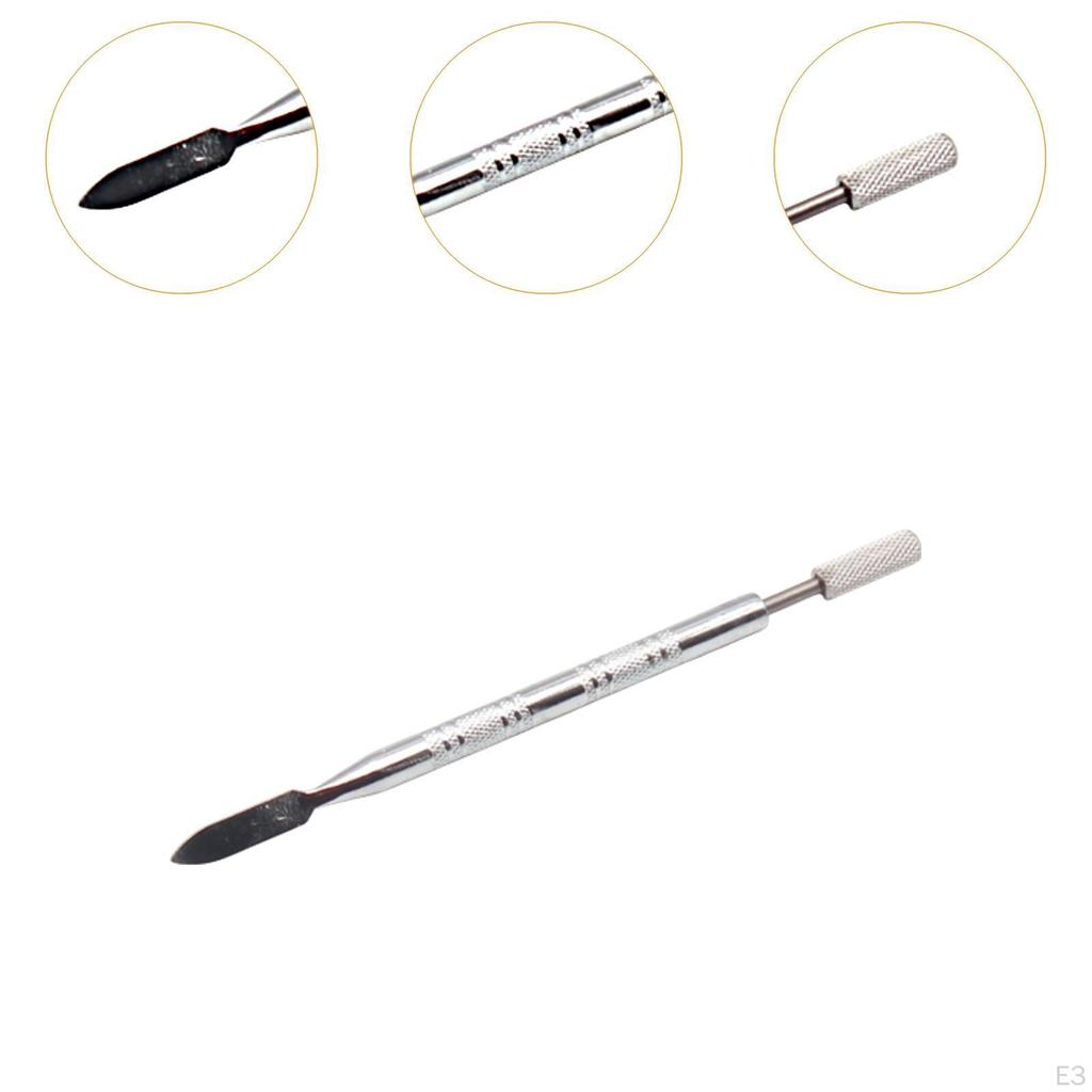 Lederhandwerk Färbestift Doppelkopf Kantenölbehandlungswerkzeug Rolle für