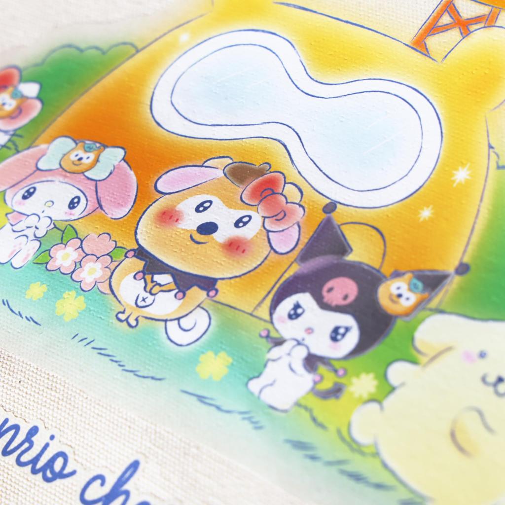 [Ponta] Sanrio Characters Collaboration Tote Bag