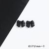 Simulation Bow Resin Accessories,10pcs Frosted Bow Tie DIY Handmade Mobile Phone Case Accessories,Material Package Accessories.