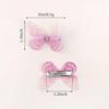 5pcs/set Cute Mesh Double-layer Simulation Butterfly Hairpins for Lovely Girls Princess Colorful Gradient Headwear Hair Clips