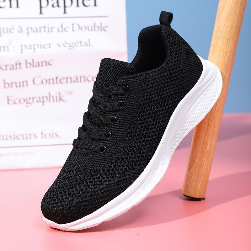 Summer Thin Sports Comfortable Breathable Deodorant Hollow Single Mesh Lightweight Daily Casual Running Shoes
