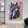 Canvas Painting Home Decorations Colouring Room Decor Animation Decoration Wall Decororation Doodle Lions Elephants Anime Sketch