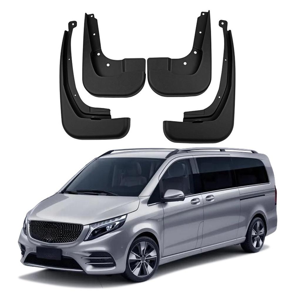 Front and Rear Tire Mudflaps for Mercedes-Benz V260L 2026-2026 Engineered for Fender Corner Mounting and Long Term Road Use
