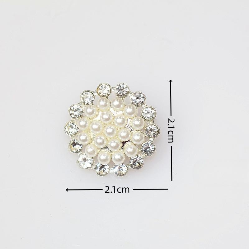 Non-slip Button Underbutton Removable Adjustable No-stitch Button No-stitch Pearl Button Shirt Decorative Brooch Button