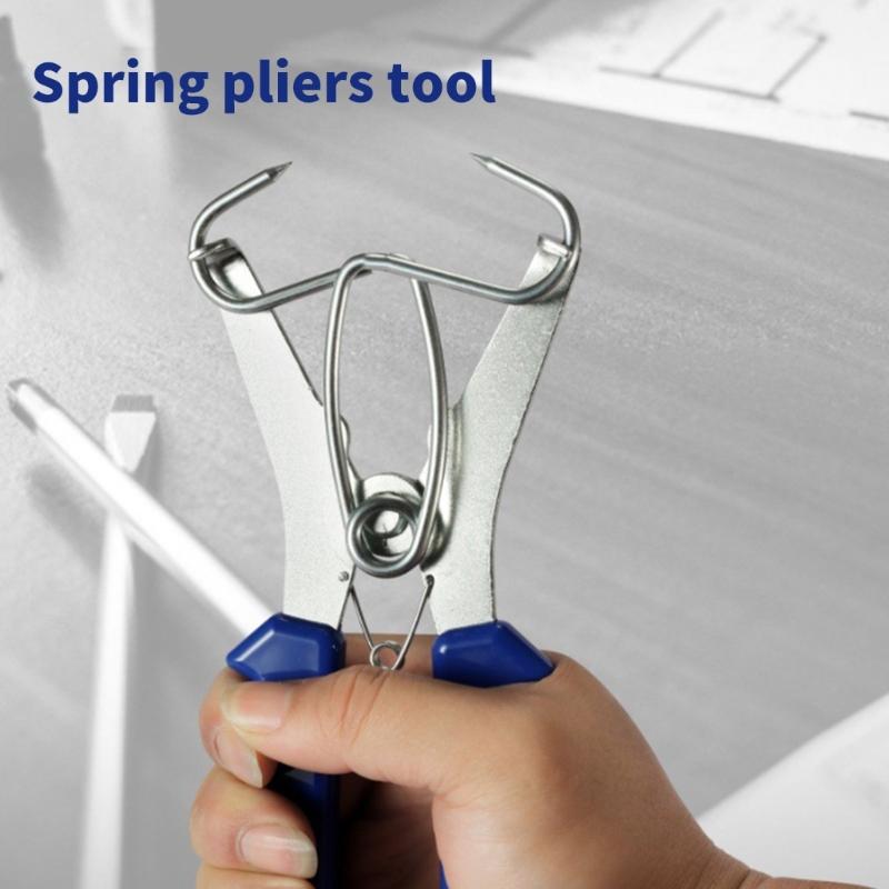 Spring Clamp Pliers Miter Clamps Miter Plier Clip for Frame Molding Steel Composite Miter Corner Woodworking Tool