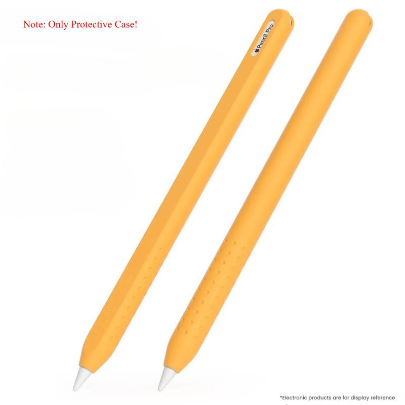 Silicone Pencil Case for Apple Pencil 2 2nd Generation Stylus Pen Cases Solid Color Cover for Apple Pencil Pro Protective Sleeve