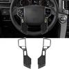 Carbon Fiber Steering Wheel Frame Cover Decor Trim Bezels For 4runner 2010+