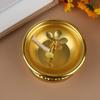 Exquisite Butter Lamp Holder Anti-slip Oil Dish Ornaments Vintage Zinc Zinc Alloy Oil Lamp  Household