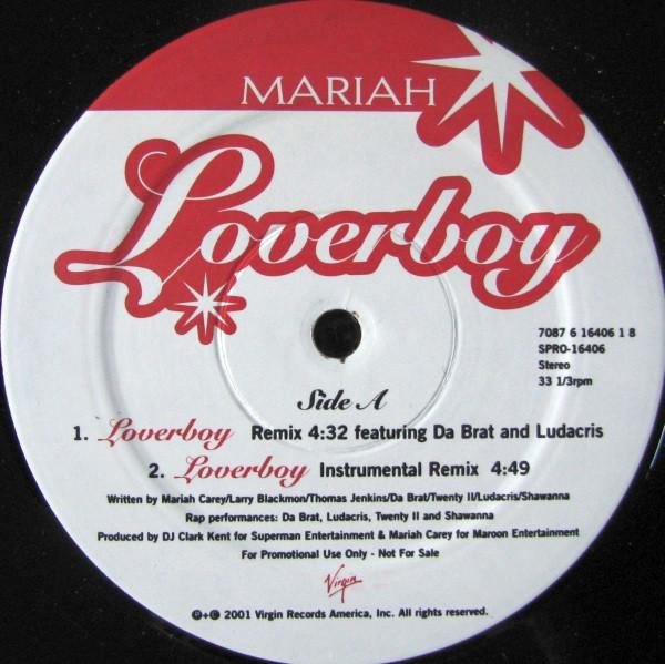

12inch Record MARIAH CAREY - Loverboy SPRO16406 Virgin 2001 US Soul/Funk Used