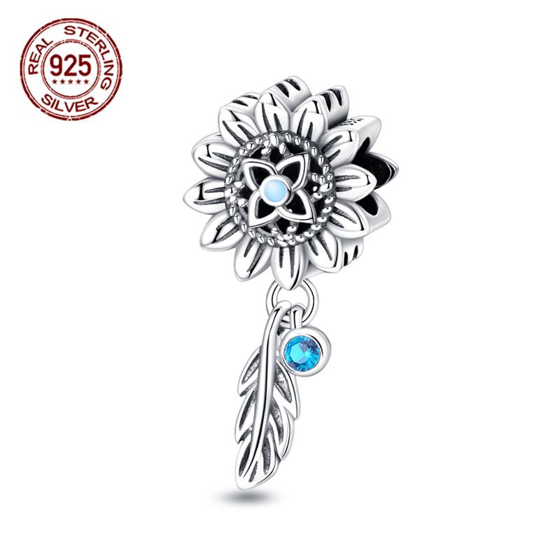 Original Fit 3MM Bracelet S925 Silver Dreamcatcher Series Dream Pendant Charms DIY For Women Jewelry Birthday Gift
