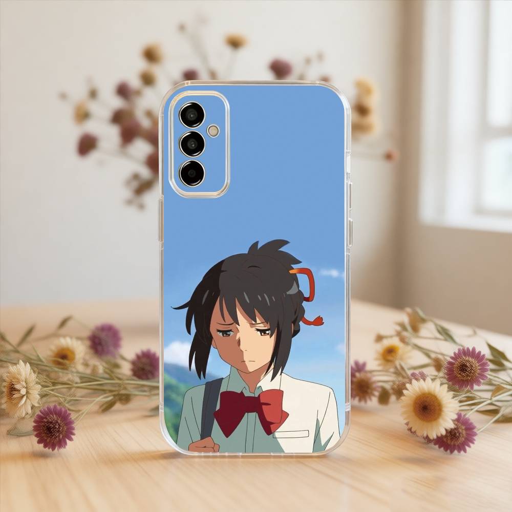 

Your Name Phone Case Transparent Silicone Soft For SamsungA10,12,20,21S,30,31,40,50,51,52,70,71 Samsung a21s