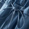 IHIMI Women's Tencel Denim Wide-Leg Jumpsuit