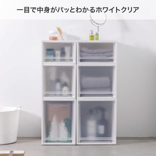 Tenma Fits Case Multi Storage Box, Kitchen Storage, 40cm Wide x 40cm Deep x 30cm High, Laundry Storage, Space-Saving, Clothing Storage, Made in Japan
