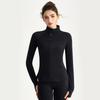LAHN Women's Long Sleeve Quick Dry Slim Fit Yoga Jacket - Autumn/Winter Athletic Wear