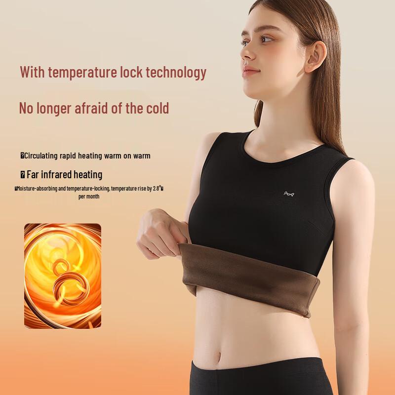 Women's Thickened Fleece Thermal Base Layer Vest
