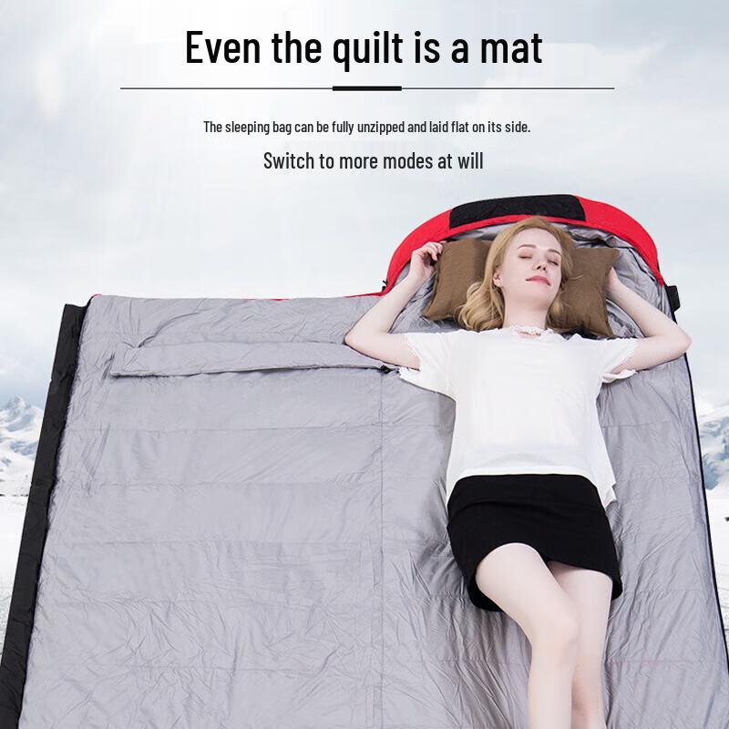 Tri-polar Winter Camping Sleeping Bag