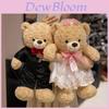 Orsacchiotti di Peluche per Matrimonio Romantico Bambole di Peluche Per Coppie Con Imbottitura in Cotone PP