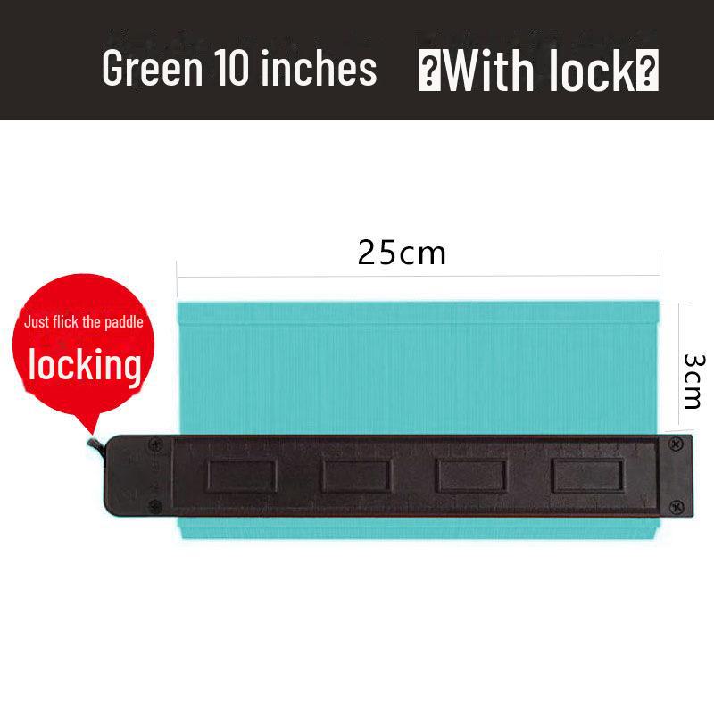 

Багатофункціональний контурний вимірювальний та профілювальний шаблон для деревообробки