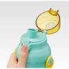 Skater Bouteille d'eau en plastique 480 ml One Push Antibactérienne Adaptée aux enfants Traitement antibactérien léger Fabriqué au Japon Gigantosaurus Boys PSB5SANAG