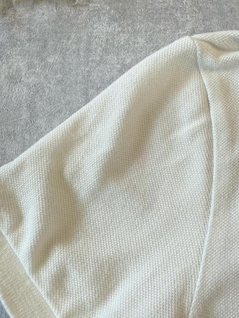 [USED] Ralph Lauren Polo Shirt, White Navy Big Pony Embroidery, Navy, Set of 2