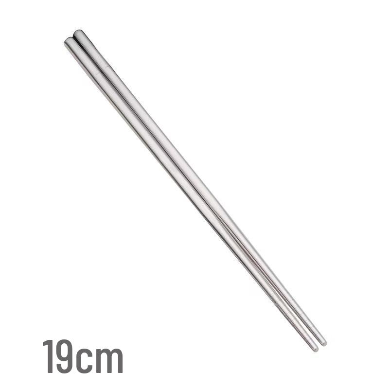 304 Stainless Steel Heat-Resistant Chopsticks for Home & Children with Customizable Logo