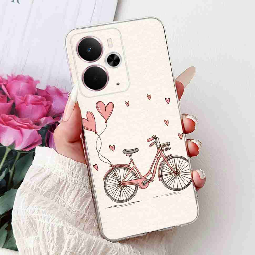 Bumper Clear Case For Realme 14 5G Soft Transparent Cases Silicone Shockproof Cover For Realme 14 14X Pro Realme14Pro Fundas