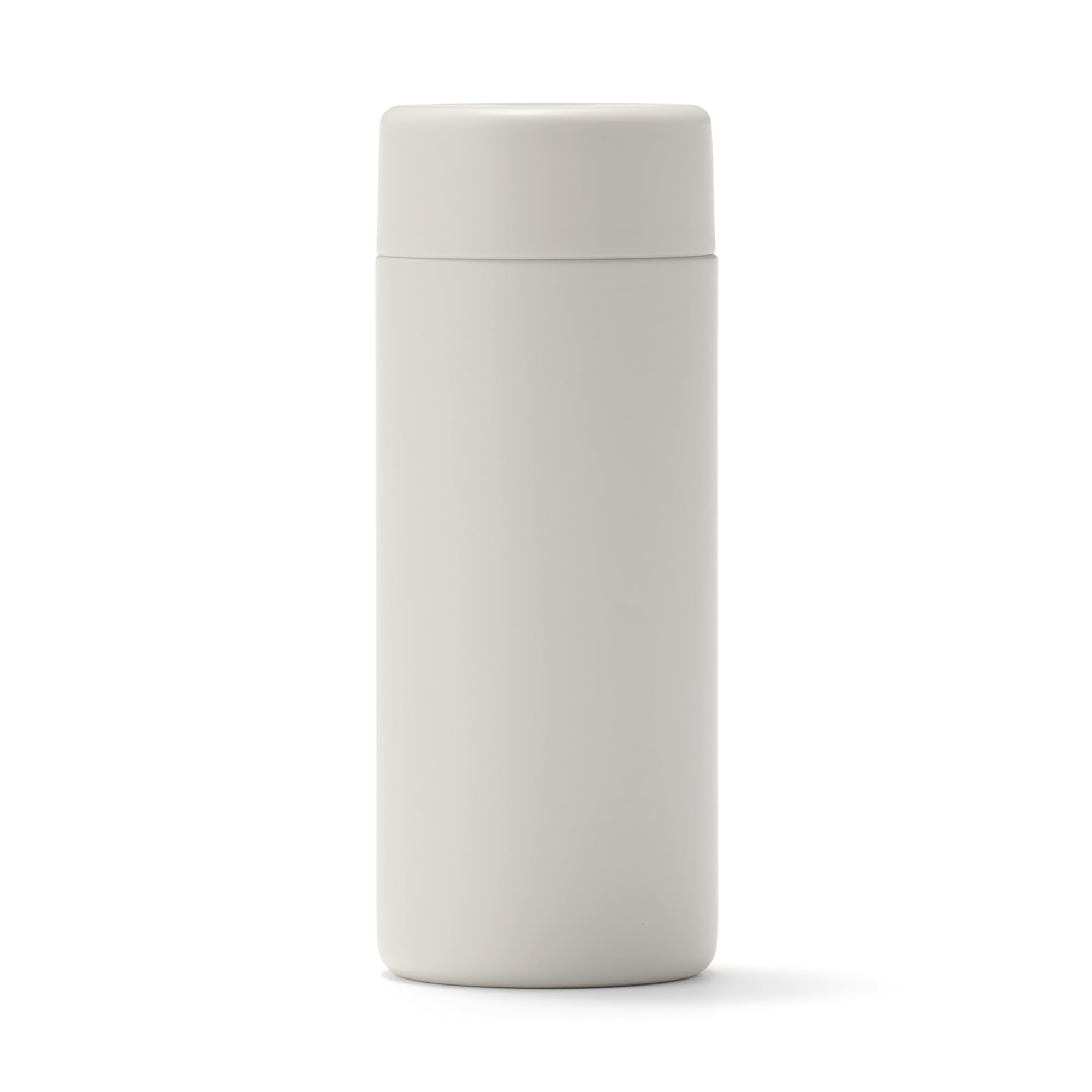 

MUJI Vacuum Insulated Insulated Flat Gray 76049173 Bottle, Type, 350mL, Beige,