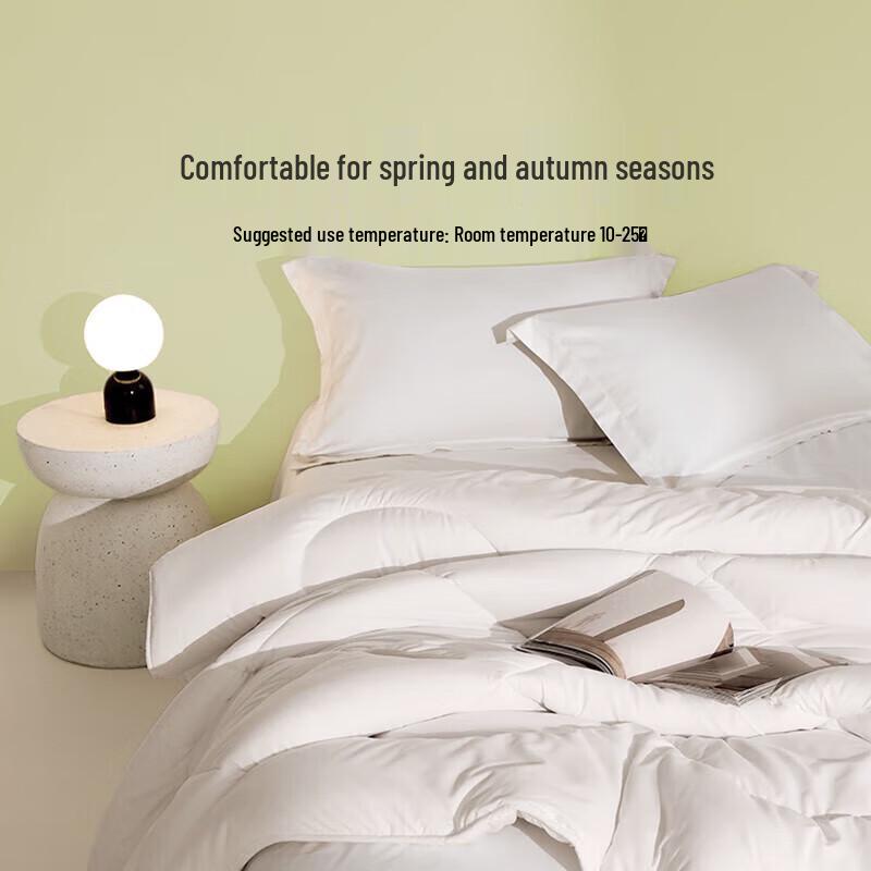 Hotel White Soy Fiber Spring/Autumn Duvet Insert