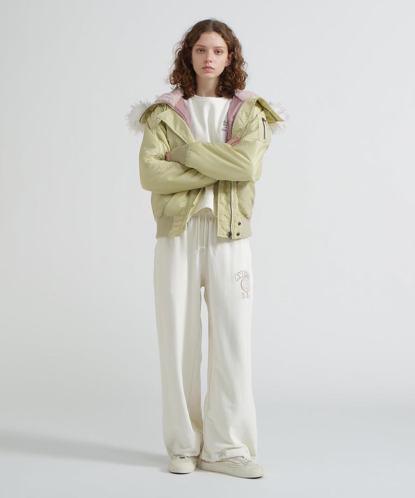 AVIREX Jacket Limited Edition TAPE GATHER N-2B Women's S 040 Beige 783-5252606