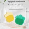 Soft Silicone Paw Shaped Bath Brush With Gentle Bristles And Massage Design Perfect For Baby Bathing Pet Grooming
