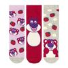 Toy Story 3 Womens/Ladies Lotso Calf-Length Socks (Pack of 3)