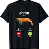 Shrim Roept Meme Grappige Garnalen Vis Fih T-shirts Unisex Humor Mode Harajuku Kawaii T-shirt Dames Y2K Kleding