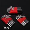 Compact Hex Wrench Set Metric and Inch Sizes for Home and Workshop