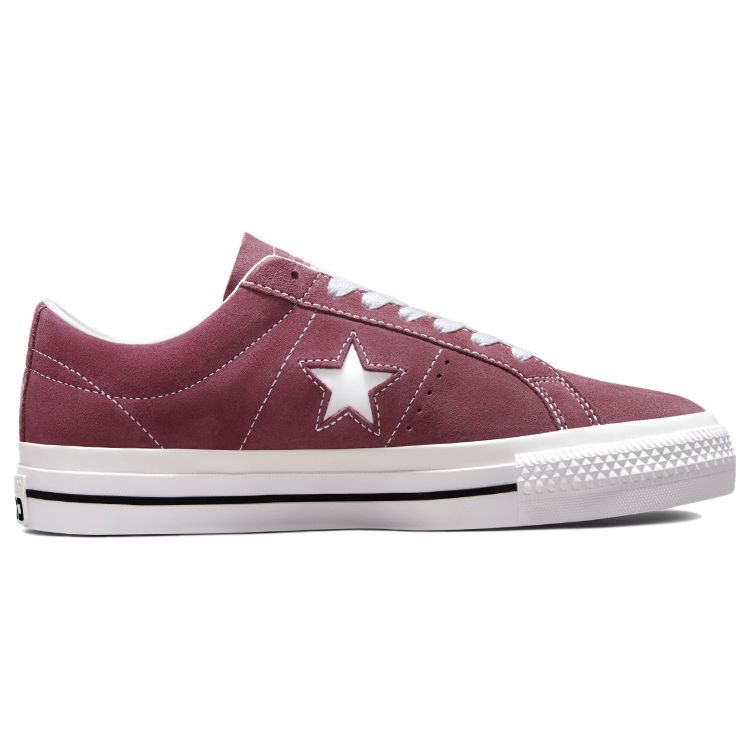 Converse One Star Pro Lightweight Slip-Resistant Low-Top Skate Shoes Unisex Sneaker Rose-Red 171978C