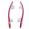 Car Red Rear Bumper Reflective Strip Sticker Cover Decoration For BMW 5 Series F10 F18 Sedan 2010-2013 Pre-facelift Accessories