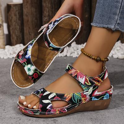 2025 New Women Flat Sandals Trend Lightweight Casual Wedges Shoes Woman Summer Outdoor Sandals Women Sandalias De Mujer