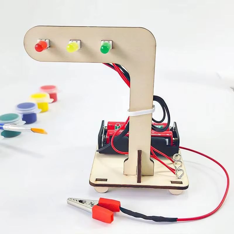 Traffic Signal Lights Traffic Signs Children'S Common Knowledge Science Popularization Physics Experiments Children'S Toys