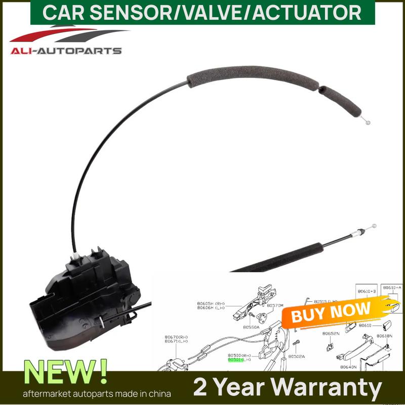 80501EB30A For Nissan Navara D40 2004-2015 Pathfinder R51M 2.5L 2014-2004 Door Lock Actuator 80500EB30A 82501EB30C 82500EB30C