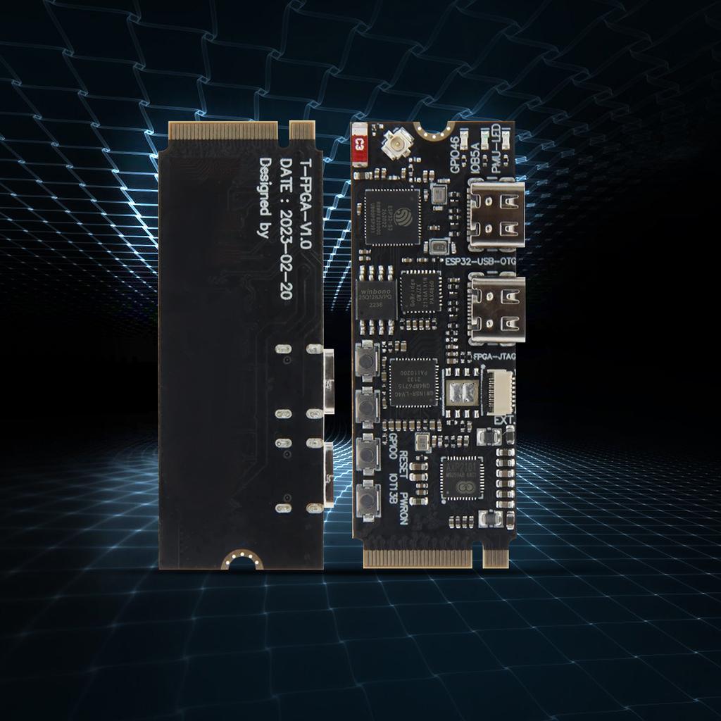 T-FPGA ESP32-S3 Development Board Module FPGA GW1NSR-LV4CQN48PC6/I5 Low Power Microcontroller Development Board
