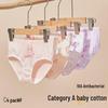 Girls' Pure Cotton Summer Underwear - Comfy, Non-Pinching Design for Toddlers