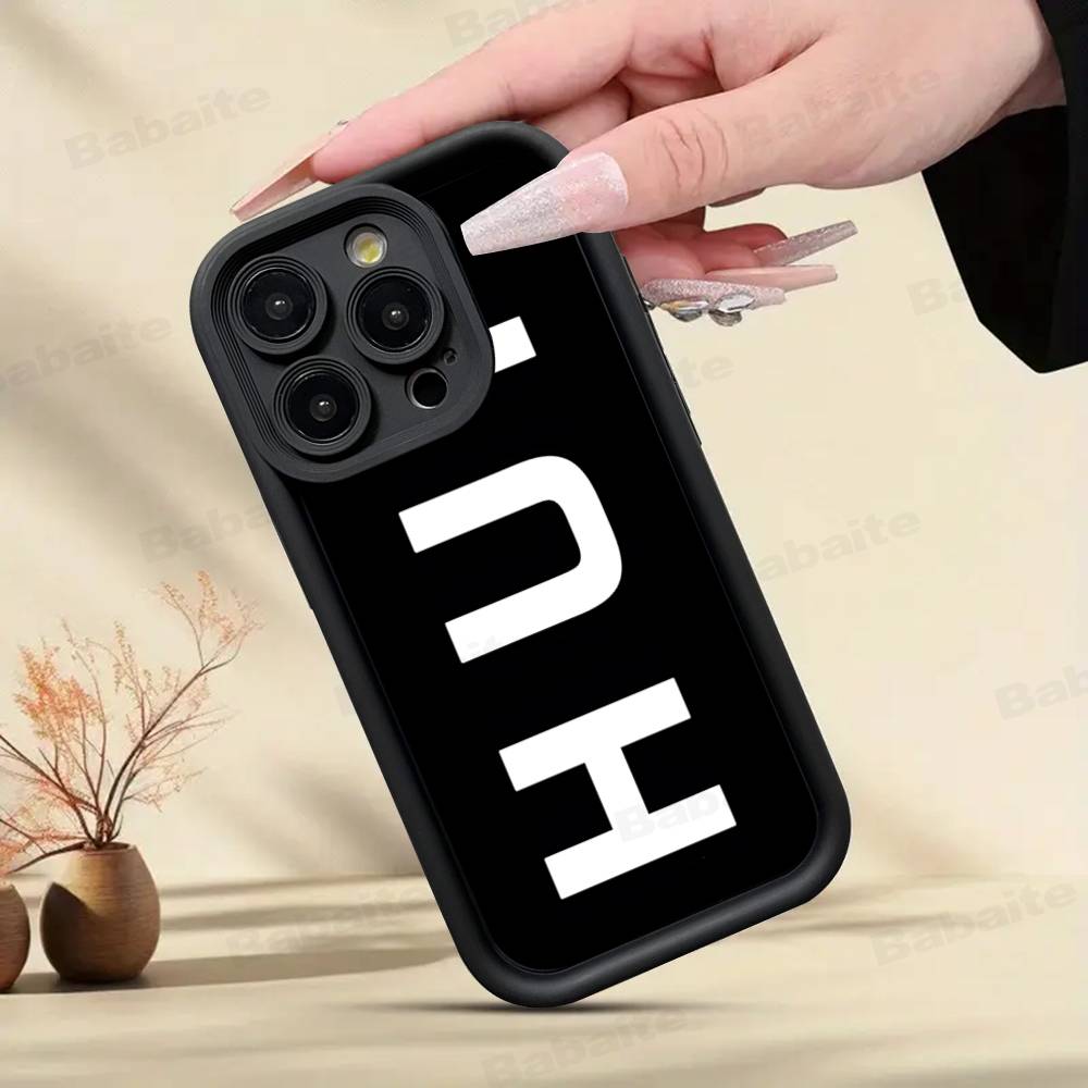 Brand H-HUF Phone Case For iPhone 11 12 13 16 15 17 14 Pro Max Soft Funda Silicone Cover