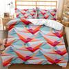 Geometry Duvet Cover Watercolor Abstract Painting for Quilt Comforter All Seasons Double Queen King Size Polyester Qulit Cover